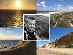 Coastal walk collage