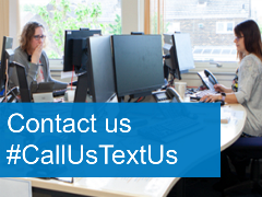 Contact Us Call Us Text Us