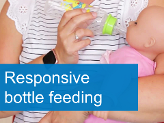 Respnsive bottle feeding