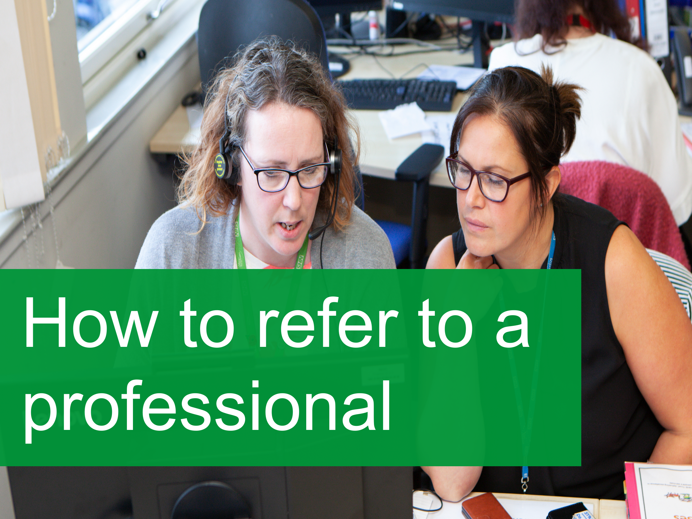 How to refer to a professional
