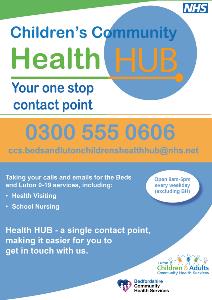 Health Hub Poster - SN and HV