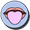 Cartoon image of mouth depicting Taste