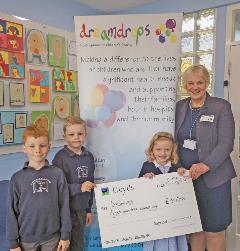 Dreamdrops donation from Crosshall Infant School