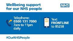 Hotline for NHS STAFF