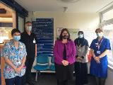 MP Rachel Hopkins Visits luton treatment centre