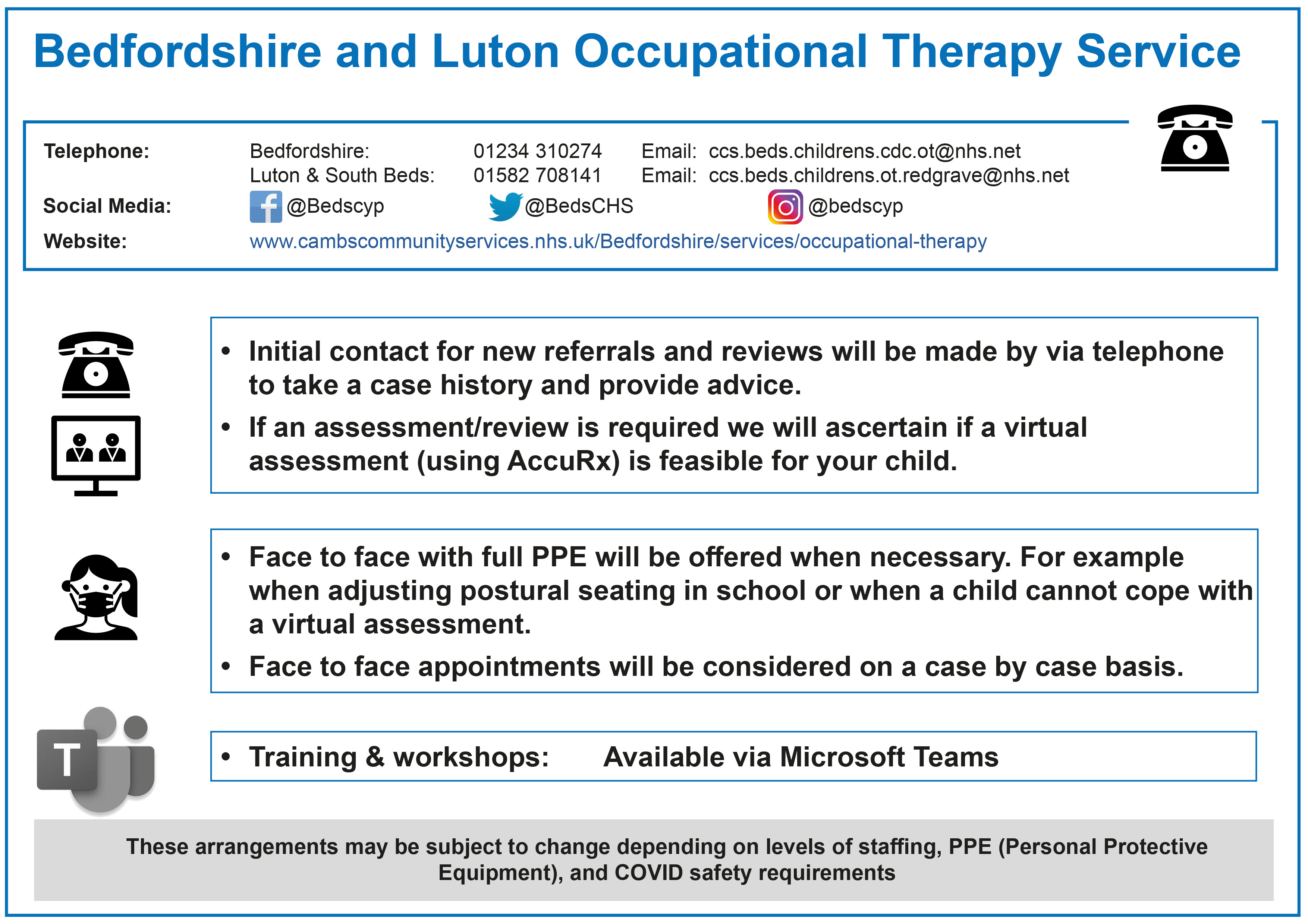 Beds and Luton OT Service.indd v3