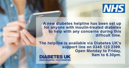 NHS Diabetes Advice Helpline - Twitter2