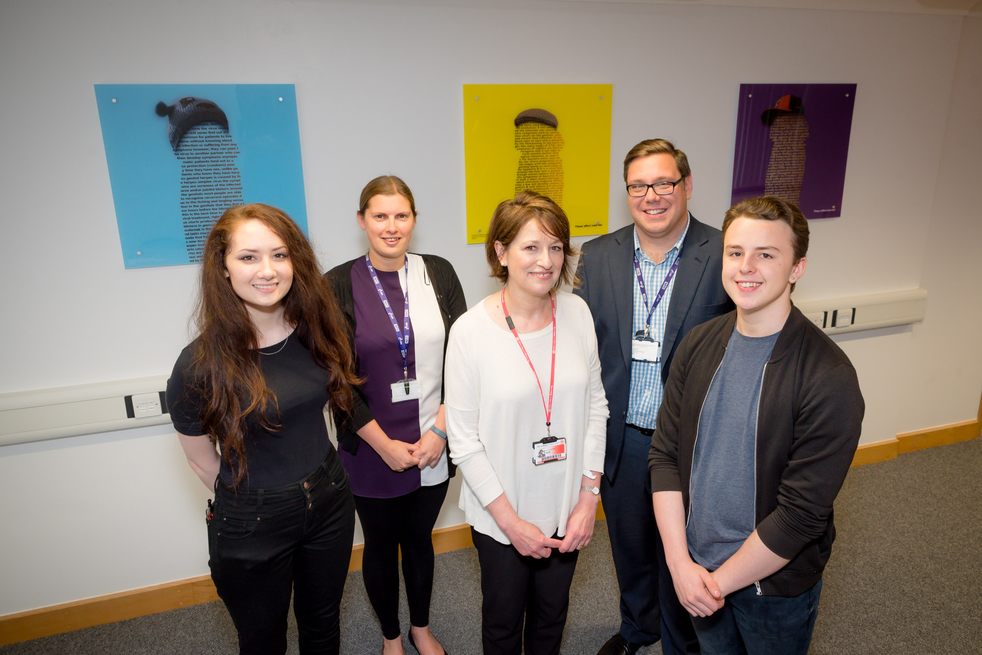 iCaSH team in Wisbech welcome college colleagues for artwork showcase