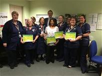 Sally Shaw and the Integrated Discharge Team Luton